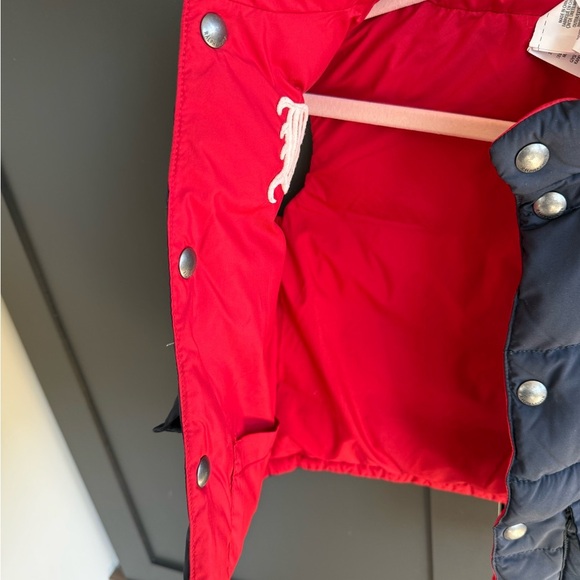 Ralph Lauren Reversible Down Vest 3T/4T Navy Red - Picture 10 of 11